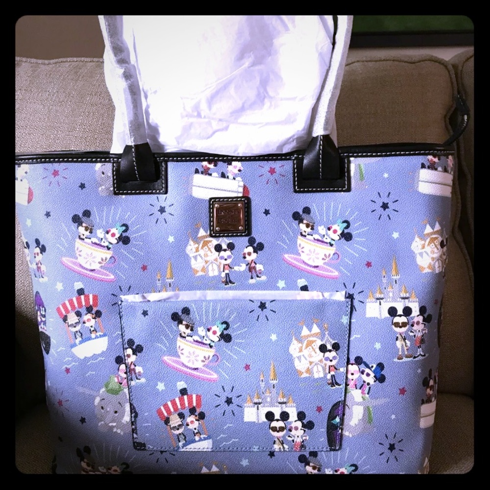 NWT Disney Dooney and Bourke attractions tote